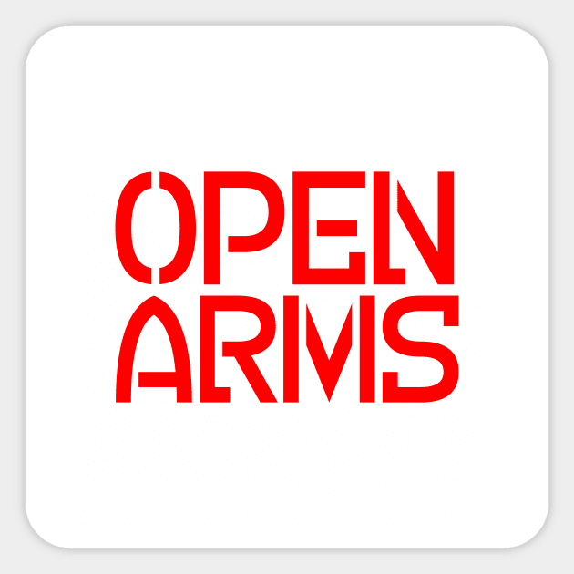 Open Arms Design Sticker by michellerach